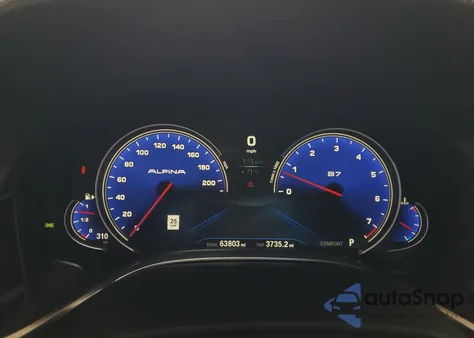 2017 BMW Alpina B7 из США, поврежденный, VIN WBA7F2C57HG543765